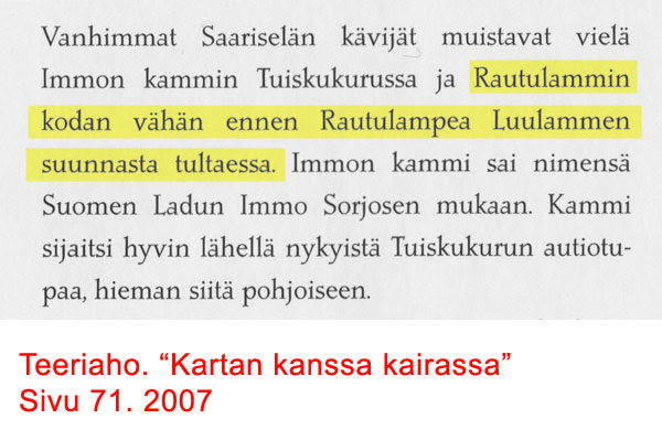 Kartan kanssa 71